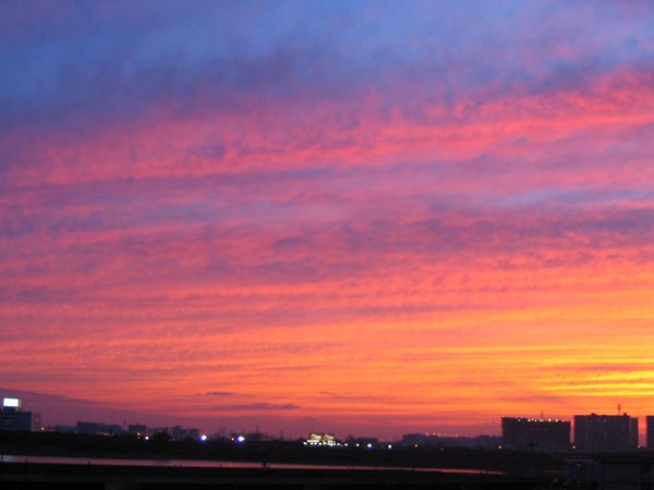 夕焼け大焼け