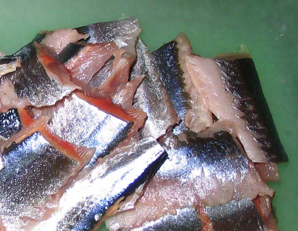 テンコ盛り秋刀魚