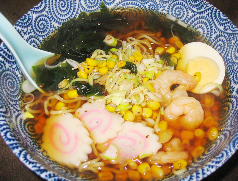 偽海鮮麺