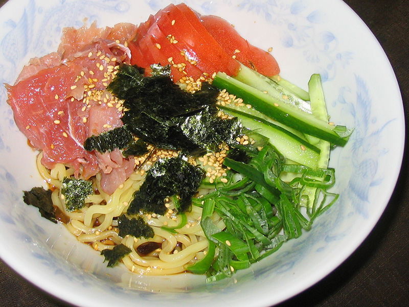 生ハムつけ麺