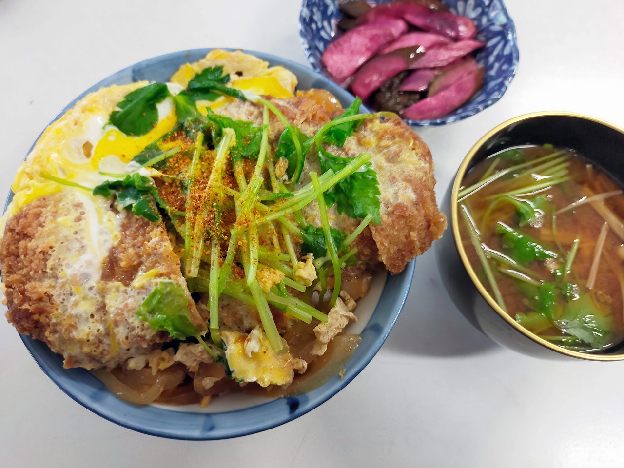 カツ丼親子鍋作