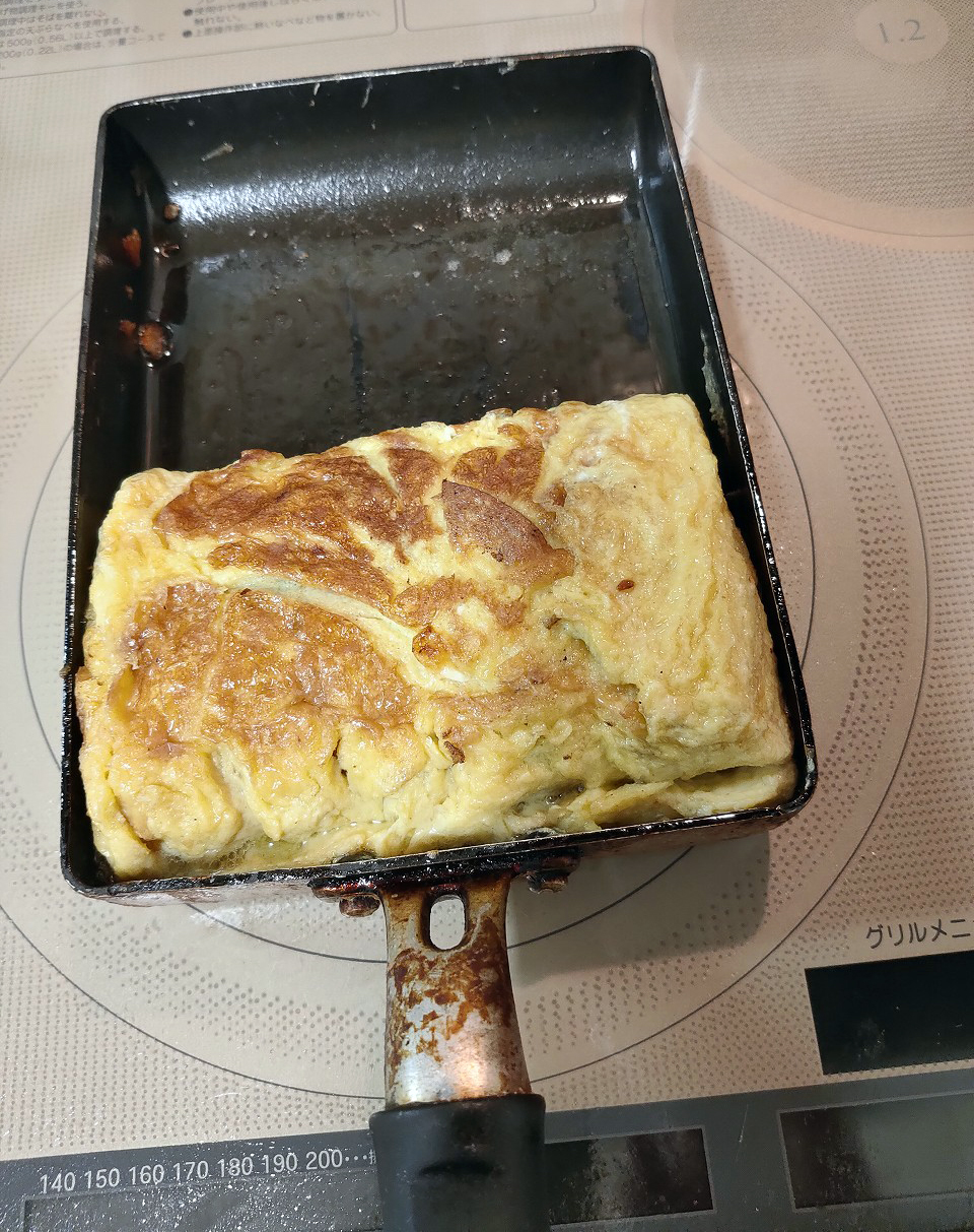 卵焼き中