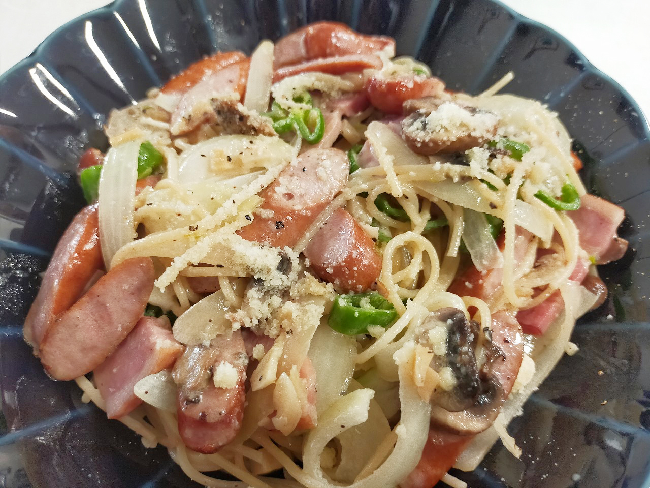 白ナポリタン